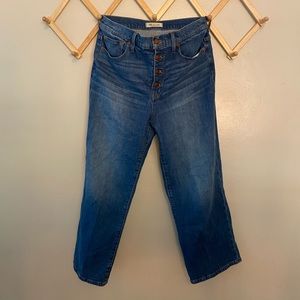 Madewell Slim Wide Leg Crop